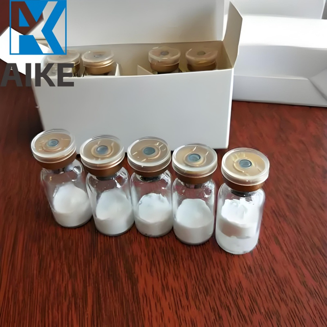 Peptides Cosmetics Beauty 99% Purity Blue Copper Ghk-Cu Copper Peptide Powder CAS 49557-75-7